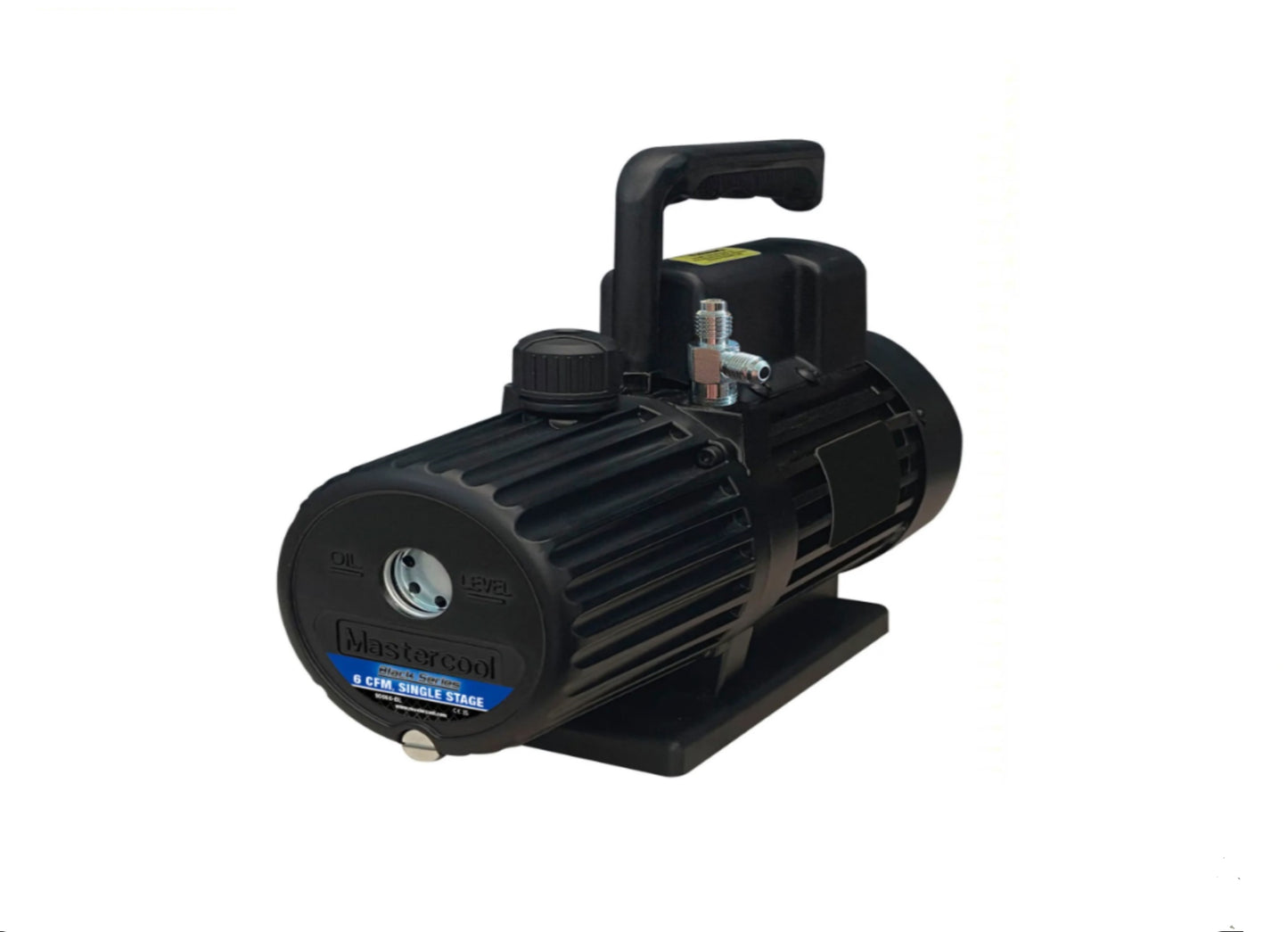 6" ID Clear PVC Vacuum Chamber + 6 CFM Mastercool Vacuum Pump
