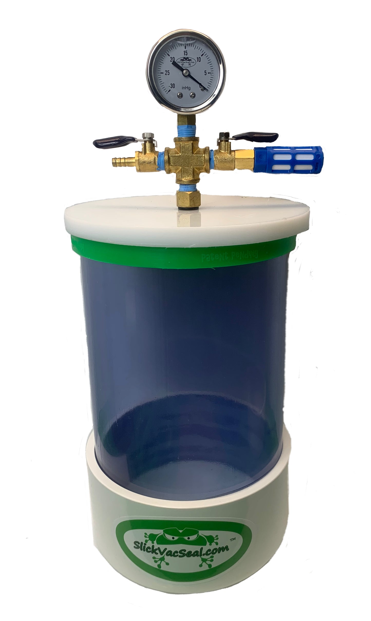 6" ID Clear PVC Vacuum Chamber + 6 CFM Mastercool Vacuum Pump