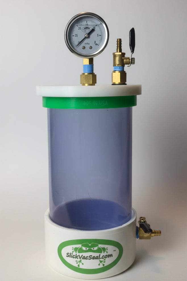 Open Pump Damage Preventer/Resin Trap/Vacuum Chamber