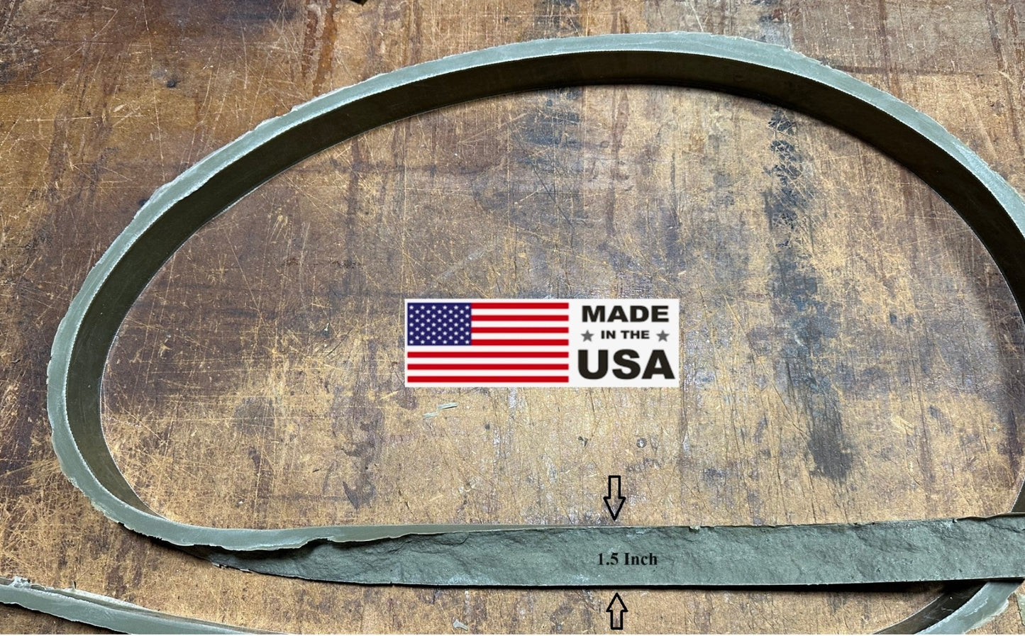 Rubber Concrete Table Top Edge Mold : MADE IN THE USA