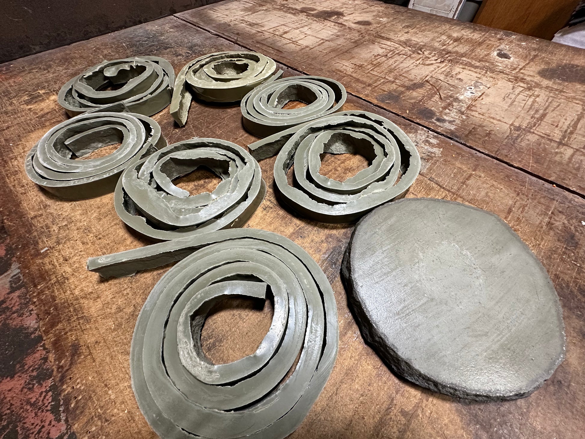 Edged Concrete Countertop made In The USA