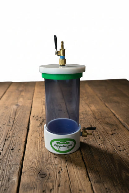 Open Pump Damage Preventer/Resin Trap/Vacuum Chamber