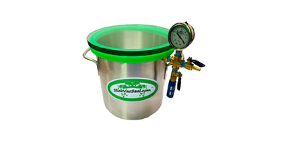Aluminum Chamber: Available Sizes 3 and 5 Gallons