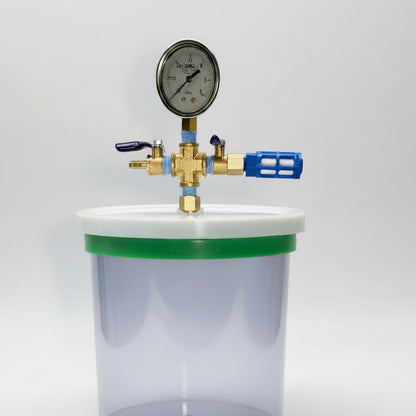 6" Inside Diameter Full Clear PVC Wood Stabilizing Vacuum Chamber